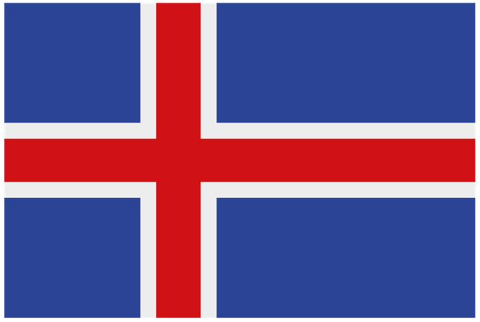 Icelandic flag